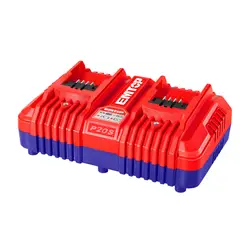 EMTOP - CARGADOR DOBLE BATERIA 20V20Ah ION DE LITIO