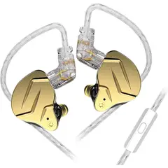 KZ - Audifonos In-ear ZSN pro X color Gold con microfono