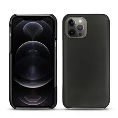 GENERICO - Funda De Piel 100% Cuero Puro Lujo Noreve Para iPhone 12 Pro