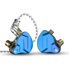 KZ - Audifonos In-ear ZSN pro Golden Blue con microfono