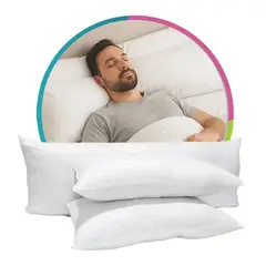 HOGARETO - Set de Almohadas 70 x 50 cm + Almohada King 135 x 50cm