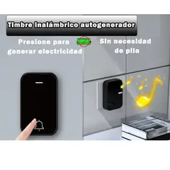 GENERICO - TIMBRE INHALAMBRICO PORTATIL