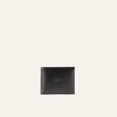 MARIO HERNANDEZ - Billetera Extraplana Con Inserto Negro Etna Esencial