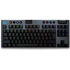 LOGITECH - TECLADO MECANICO RGB INALAMBRICO GAMING G915 TKL NEGRO