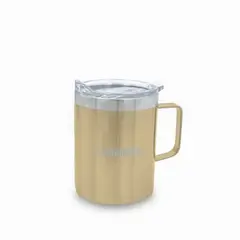 AMBIENTE GOURMET - Mug doble pared en acero gold