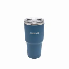 AMBIENTE GOURMET - Vaso doble pared aguamarina 850ml