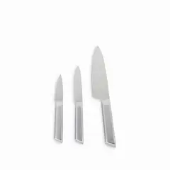 AMBIENTE GOURMET - Cuchillos en acero setx3