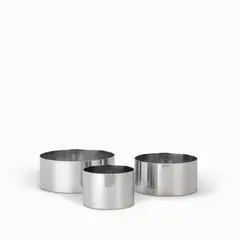 AMBIENTE GOURMET - Aros para emplatar set x 3