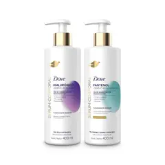 DOVE - Combo Serums corporales Hialurónico y Pantenol