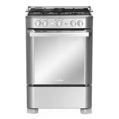 MABE - Estufa de Piso a Gas 60 cm Inox EMC6060NFX1