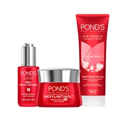 PONDS - Combo Rutina Facial Antiedad con Hexyl Retinol