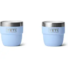 YETI - Taza apilable 4 oz acero inoxidable aislada al vacío 2 pcs