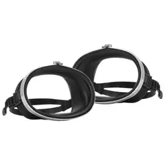 GENERICO - Kit X2 Máscara Buceo Pesca Careta Snorkel Vidrio Solo Adulto
