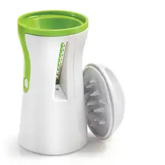 GENERICO - Cortador verduras vegetales espiral 3 en 1 acero inoxidable