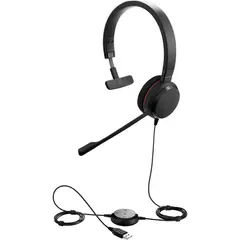 JABRA - Audífonos Diadema Evolve 20 UC Mono USB-A