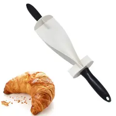 GENERAL - Rodillo cortador croissant molde pasteleria galletas panaderia masa