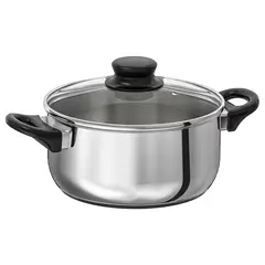 IKSA - Olla Premium Acero Inoxidable 2.8lt - 15 Años Garantía