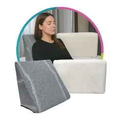 HOGARETO - Relájate Mejor Cojín Ergonómico para TV + Almohada Ortopédica Penta