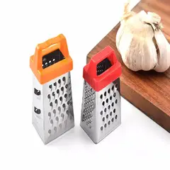 GENERICO - Mini rallador en acero inoxidable 8 cms portatil