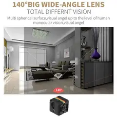 GENERICO - Mini camara espia sq11 full hd 1080p vigilancia vision nocturna