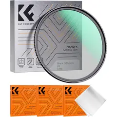 K&F CONCEPT - Filtro Black Promist 67mm de 12 Serie K -