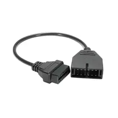 GENERICO - Cable Conector De 12 Pines A Obd2 Scanner Daewoo Gm