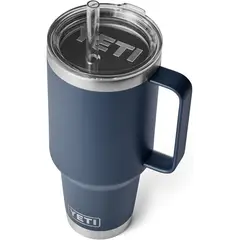 YETI - Vaso Rambler 42 oz con Asa y Tapa de Popote Acero