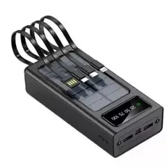 GENERICO - POWER BANK 4 EN 1 CON CARGA SOLAR DE 10.000 mAh