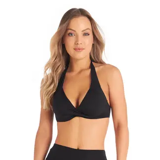 CHAMELA - Vestido De Baño Top Estructurado en triangulo