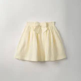 QTORSE - Falda para Niña Crema
