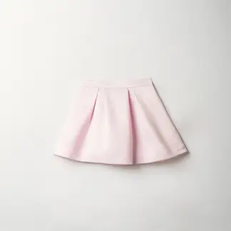 QTORSE - Falda para Niña Satinada Rosa