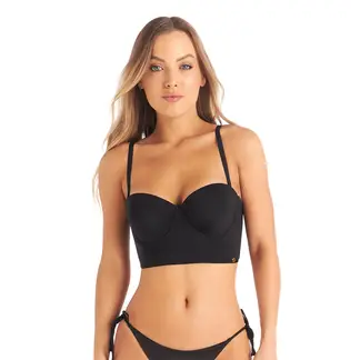 CHAMELA - Vestido De Baño Top Estructurado en triangulo N