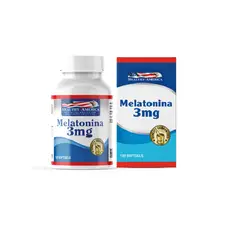 HEALTHY AMERICA - MELATONINA 3MG X 120 CAPSULAS BLANDAS