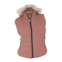 MODA EN CIRCUITO - Chaleco impermeable para Mujer Palo de Rosa
