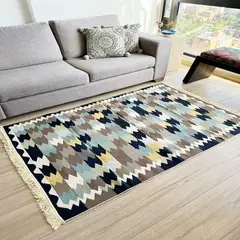 GENERICO - Tapete Kilim Diseño Ushak 180x120 cm - Galata pastel