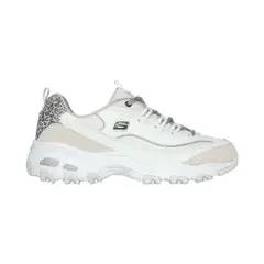 SKECHERS - Tenis Para Mujer D´Lites Color Blanco y Beige
