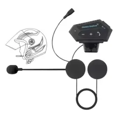 KIDSHOP - Auriculares Intercomunicador Bluetooth Para Casco