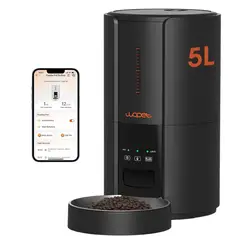 GENERICO - Comedero Automático Para Mascotas, Wifi De 5 Litros Wopet