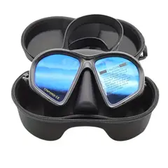 GEF - Mascara Careta Bajo Volumen Apnea Buceo Pesca Sub Lentes Uv