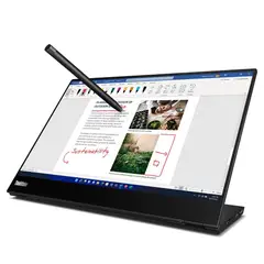 LENOVO - Monitor Portátil ThinkVision M14t Gen 2 14” USB-C - Negro con Pen pasivo