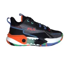 FILA - Botas Damber Hombre-Negro/Naranja