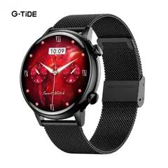MOBULA - Reloj inteligente G-Tide Romance Pantalla AMOLED - Negro