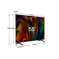 HISENSE - Televisor 50 UHD 4K Smart TV 50A6N - LED VIDAA U76