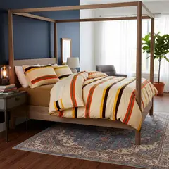 MY HOME STORE - Funda Duvet Piel de Durazno Terracota QN