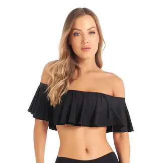 CHAMELA - Vestido De Baño Top Negro 30715