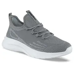 CROYDON - Tenis Running Pemax Gris-Blanco para Hombre