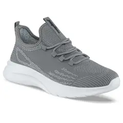 CROYDON - Tenis Running Pemax Gris-Blanco para Hombre
