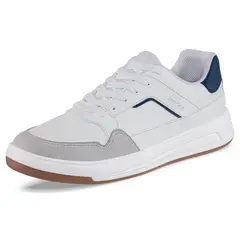 CROYDON - Tenis Urbanos Tabio Blanco-Azul para Hombre