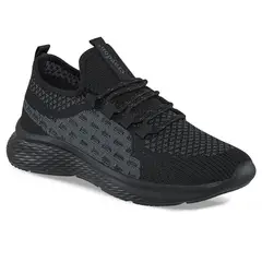 CROYDON - Tenis Running Trux Negro-Negro para Mujer