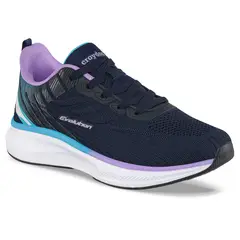 CROYDON - Tenis Running Gytel Azul Osc para Mujer